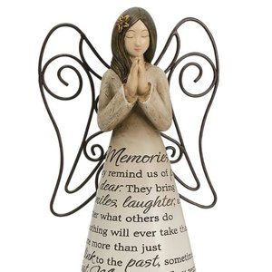 CARSON "Amazing Grace" Praying Angel Figurine
